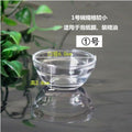 High Transparency Glass Bowls Set for Beauty Salon Tools